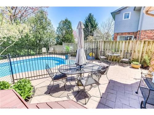 132 Robinson Lane, London, ON - Outdoor With In Ground Pool With Deck Patio Veranda