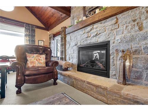 73853 Durand Avenue, Bluewater, ON - Indoor Photo Showing Living Room With Fireplace