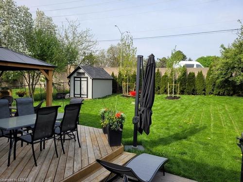 1043 Manchester Road, London, ON - Outdoor With Deck Patio Veranda With Backyard