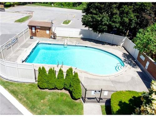 8-770 Fanshawe Park Road, London, ON - Outdoor With In Ground Pool With Backyard