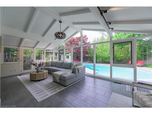 19 Scarlett Avenue, London, ON - Indoor Photo Showing Other Room With In Ground Pool