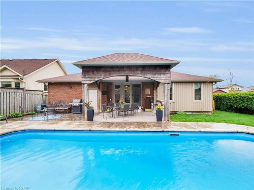 358 Ferndale Avenue, London, ON - Outdoor With In Ground Pool With Backyard