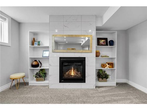 1816 Ballymote Avenue, London, ON - Indoor Photo Showing Living Room With Fireplace