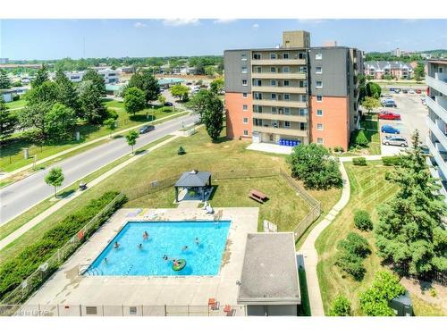 407-1104 Jalna Boulevard, London, ON - Outdoor With In Ground Pool With View