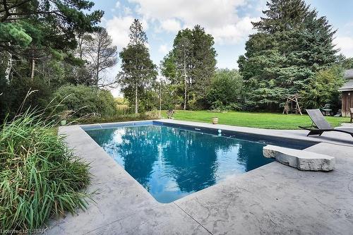 22794 Nairn Road, Middlesex Centre, ON - Outdoor With In Ground Pool With Backyard