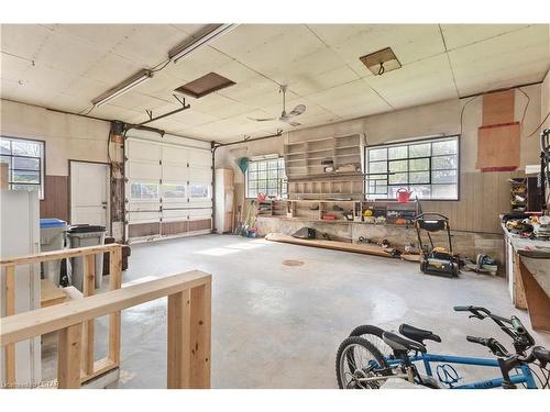 196 Broad Street, Parkhill, ON - Indoor Photo Showing Garage