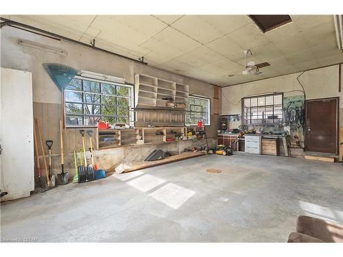 196 Broad Street, Parkhill, ON - Indoor Photo Showing Garage