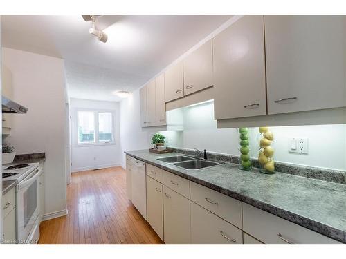 103-1500 Richmond Street, London, ON - Indoor Photo Showing Kitchen With Double Sink