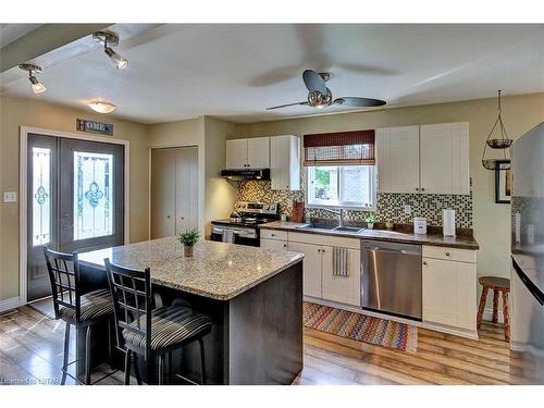 289 Wildgoose Road, London, ON - Indoor Photo Showing Kitchen With Double Sink