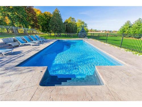 2274 Sunningdale Road W, London, ON - Outdoor With In Ground Pool With Backyard