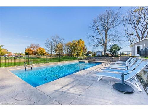 2274 Sunningdale Road W, London, ON - Outdoor With In Ground Pool With Backyard
