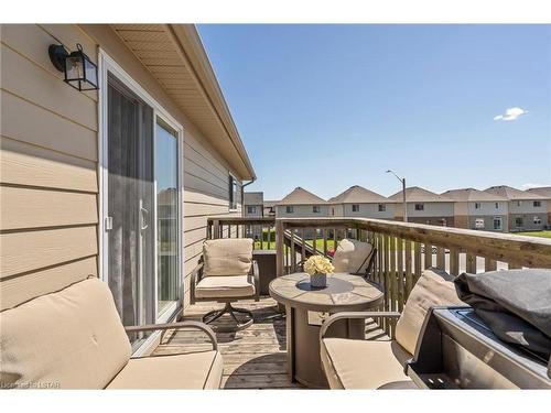 4-3320 Meadowgate Boulevard Boulevard, London, ON - Outdoor With Deck Patio Veranda With Exterior