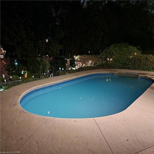 316 Culver Place, London, ON - Outdoor With In Ground Pool With Backyard