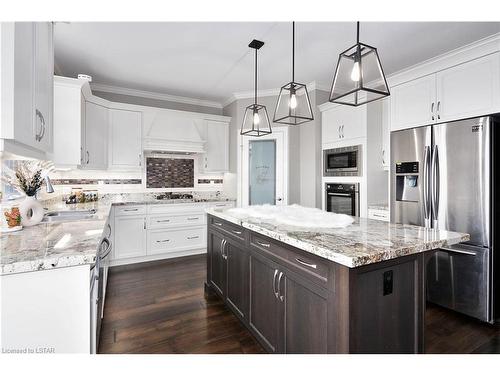 2369 Torrey Pines Way, London, ON - Indoor Photo Showing Kitchen With Upgraded Kitchen