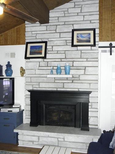 9680 Lake Road, Kettle Point, ON - Indoor Photo Showing Other Room With Fireplace