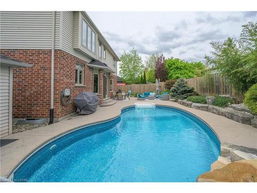 406 Whisker Street, London, ON - Outdoor With In Ground Pool With Exterior