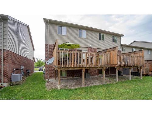 89-1061 Eagletrace Drive Drive, London, ON - Outdoor With Deck Patio Veranda With Exterior