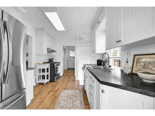 123 Sterling Street, London, ON - Indoor Photo Showing Kitchen With Stainless Steel Kitchen With Double Sink