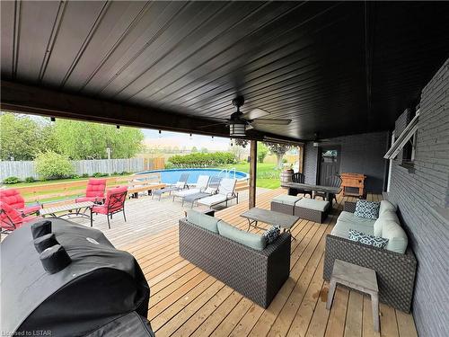 36 Lyndale Avenue, St. Thomas, ON - Outdoor With Deck Patio Veranda With Exterior
