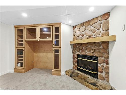 1019 Homeview Court, London, ON - Indoor With Fireplace