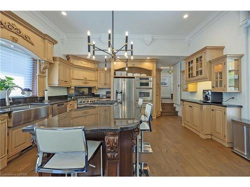 512 Colborne Street, London, ON - Indoor Photo Showing Kitchen With Double Sink