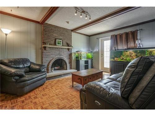 62 Greenbrier Crescent, London, ON - Indoor Photo Showing Living Room With Fireplace