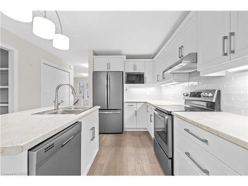 1 Ambrosia Path, St. Thomas, ON - Indoor Photo Showing Kitchen With Double Sink