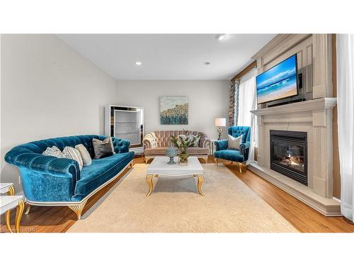 1781 Kyle Court, London, ON - Indoor Photo Showing Living Room With Fireplace