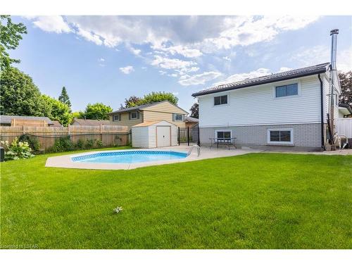 10 Jena Crescent, London, ON - Outdoor With In Ground Pool With Backyard With Exterior