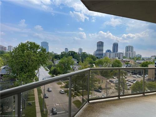 804-250 Pall Mall Street, London, ON - Outdoor With Balcony With View