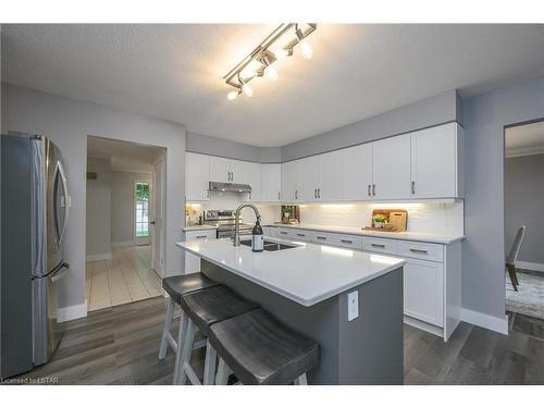 10 Mountainview Crescent, London, ON - Indoor Photo Showing Kitchen With Double Sink