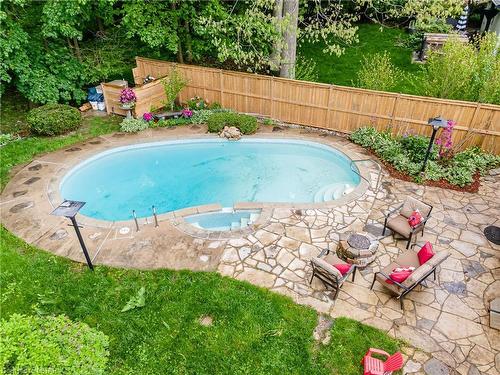 62 Hampton Crescent, London, ON - Outdoor With In Ground Pool With Deck Patio Veranda With Backyard