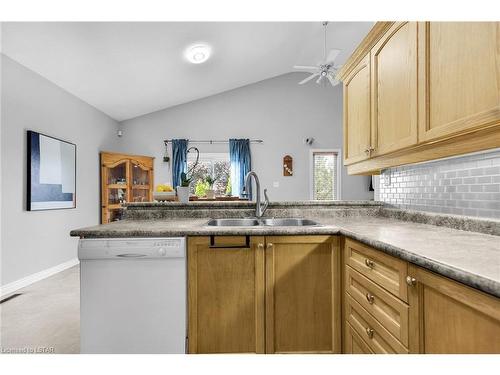 937 Queensborough Court, London, ON - Indoor Photo Showing Kitchen With Double Sink