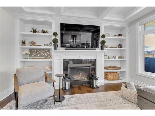 6685 Crown Grant Road Road, London, ON - Indoor Photo Showing Living Room With Fireplace