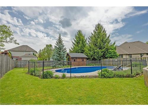 337 Plane Tree Drive, London, ON - Outdoor With In Ground Pool With Backyard