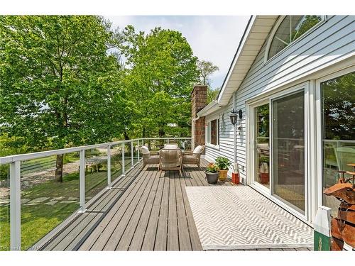 547 West Edith Cavell Boulevard, Port Stanley, ON - Outdoor With Deck Patio Veranda With Exterior