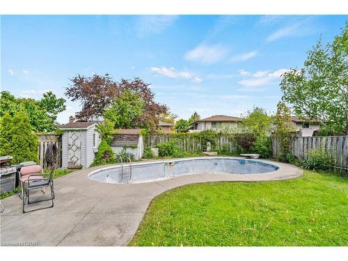 1142 Gatewood Road, London, ON - Outdoor With In Ground Pool With Backyard