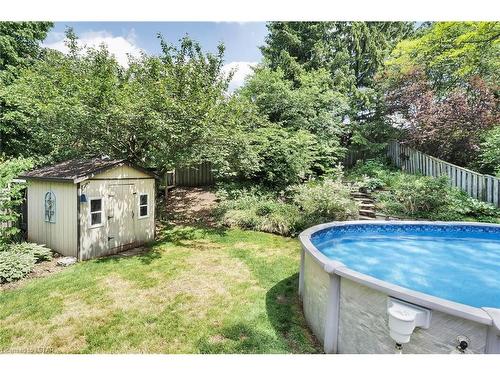 614 Grand View Avenue, London, ON - Outdoor With Above Ground Pool With Backyard
