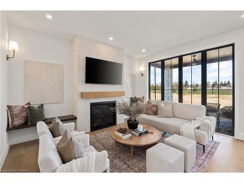 Lot 30 Upper West Avenue, London, ON - Indoor Photo Showing Living Room With Fireplace