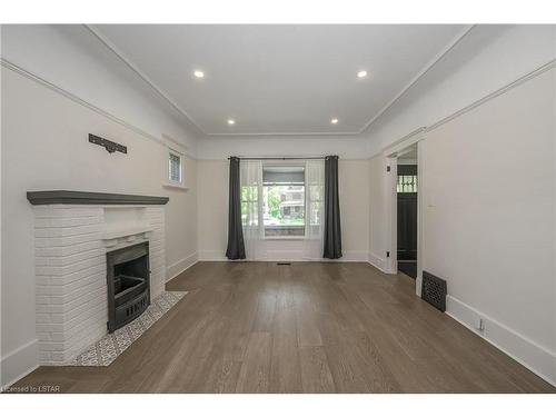 929 Colborne Street, London, ON - Indoor With Fireplace