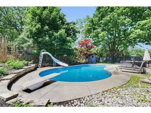 15 Cowan Avenue, London, ON - Outdoor With In Ground Pool With Backyard