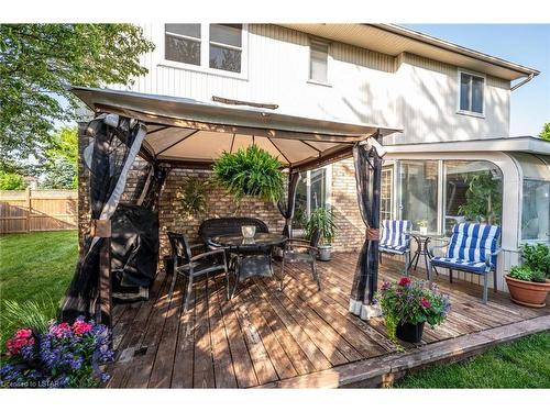 1 Crawford Green, London, ON - Outdoor With Deck Patio Veranda With Exterior