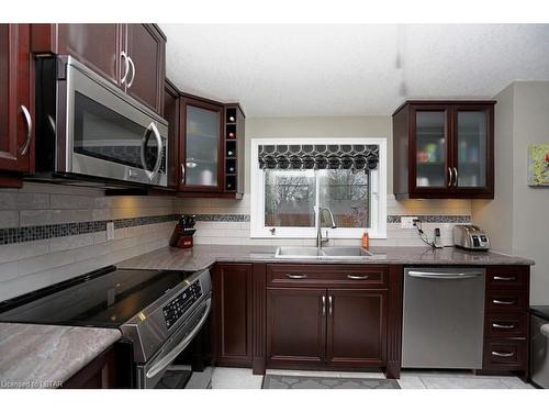 10 Oregon Road, London, ON - Indoor Photo Showing Kitchen With Double Sink