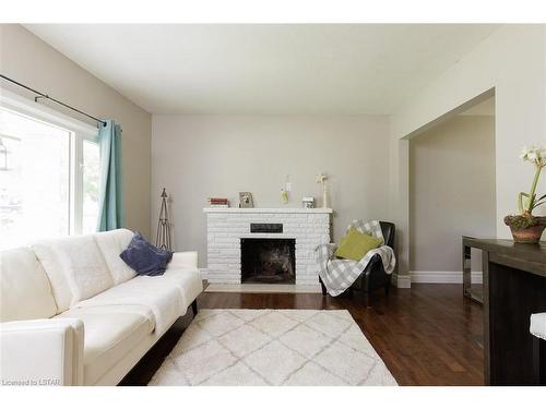 1372 Glenora Drive, London, ON - Indoor Photo Showing Living Room With Fireplace