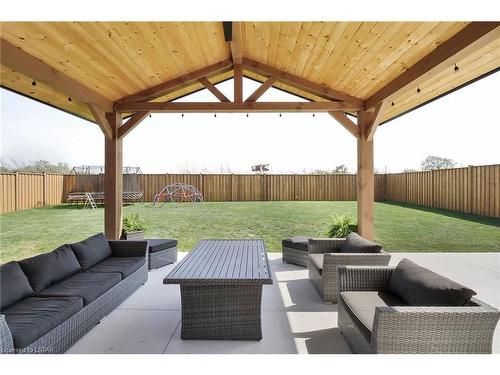 28 Greenbrier Ridge, Dorchester, ON - Outdoor With Deck Patio Veranda With Exterior