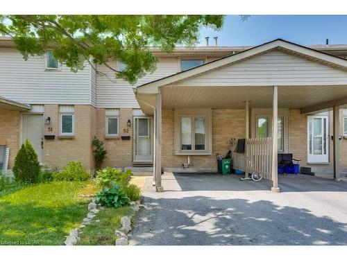 52-25 Erica Crescent, London, ON - Outdoor With Deck Patio Veranda With Facade