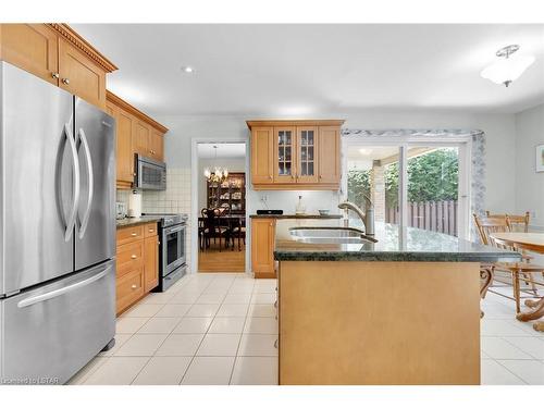 751 Griffith Street, London, ON - Indoor Photo Showing Kitchen With Double Sink