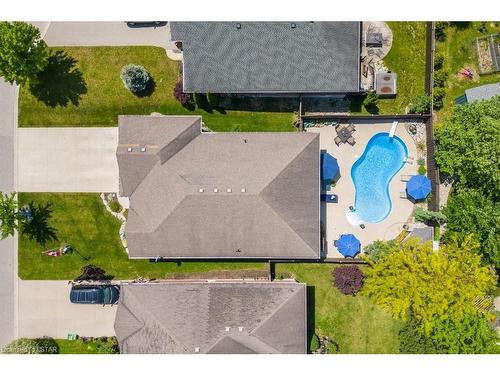 71 Hummingbird Lane, St. Thomas, ON - Outdoor With In Ground Pool With View