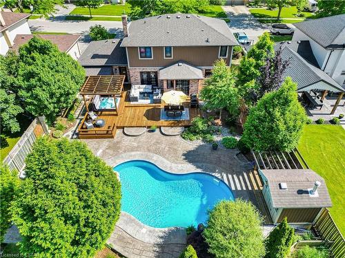 7010 Diane Crescent, London, ON - Outdoor With In Ground Pool With Deck Patio Veranda