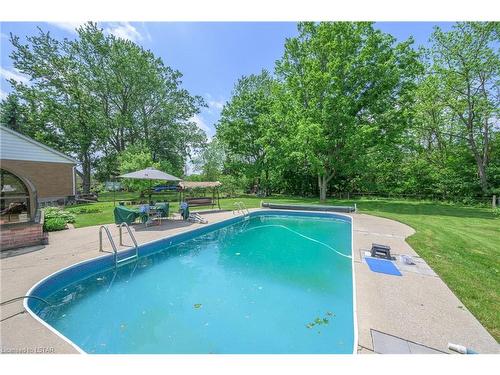 83 Friars Way, London, ON - Outdoor With In Ground Pool With Backyard